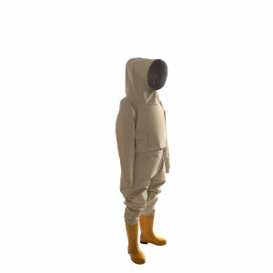 Comfortable Beekeeping Apparel <b>Full</b> <b>Body</b> Coverall 100% Cotton Beekeeping <b>Suit</b> Wholesale Custom OEM Manufacturing Beekeeping <b>Suit</b> - Product Image 2