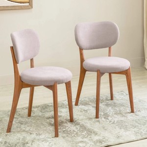 Ensemble de salle à manger rustique, table rectangulaire en bois massif avec 6 chaises, design de dossier solide, plateau en pierre frittée pour hôtel, appartement - Product Image 3