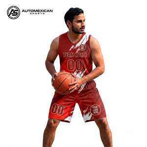 Conjunto de Uniforme de Baloncesto Personalizado, Camiseta y Pantalones Cortos, para Hombre y Mujer, OEM ODM, Ropa Deportiva, Malla 3Tak Transpirable, Impresión por Transferencia de Calor - Product Image 1