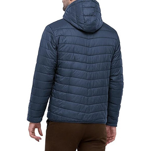 High Quality 100% Nylon Padded Puffer Cotton Filled Patchwork <b>Bubble</b> <b>Coat</b> Jacket for Men - Product Image 5