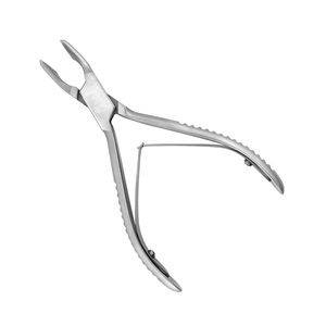 Rongeur chirurgical incurvé en acier inoxydable de 5,5 pouces, forceps chirurgical pour os, rongeur Cleveland à double ressort - Product Image 3