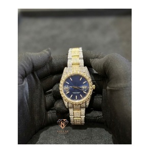 925 Silver VVS Moissanite Engagement Watch For Engagement Anniversary Available For Sale - Product Image 4