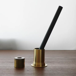 Brass <b>Pen</b> Stand Decorative <b>Pen</b> Jar School Accessories for <b>Pens</b> and Pencil <b>Gift</b> Promotional <b>Pen</b> Holder Top Price - Product Image 3