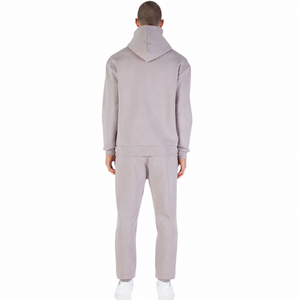 Conjunto Deportivo de Hombre con Sudadera de Forro Polar y Pantalones con Puños Elásticos, Corte Holgado, Estilo Casual Minimalista, Ropa Deportiva Personalizada OEM - Product Image 3