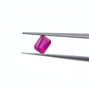 Rubis naturels de Bangkok, octogones calibrés 3x4mm, pierres précieuses de rubis naturelles facettées pour la fabrication de bijoux, prêtes à l'emploi - Product Image 2
