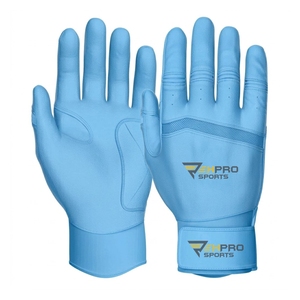 Guantes de bateo de béisbol y softbol de cuero de alta calidad con logotipo personalizado al por mayor para jugadores. - Product Image 3