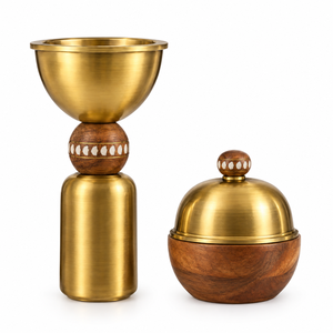 Mother of Pearl Wood Bakhoor <b>Burner</b> | Stainless Steel Incense Holder Arabic Islamic <b>Oud</b> <b>Burner</b> Luxury Home Decor Gift Set use - Product Image 1