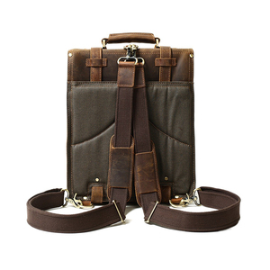 Low Cost Premium Quality Handmade <b>Leather</b> <b>Backpack</b> for <b>Men</b> Stylish Office Laptop Bag - Product Image 2