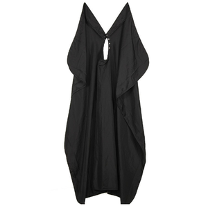 Nouvelle cape de barbier avec logo personnalisé, professionnelle pour salon, imperméable, antistatique, anti-adhésive, en silicone et nylon, avec trou pour les bras - Product Image 2