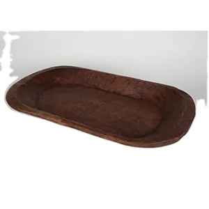 Bandeja de Servir de Madera de Acacia Ecológica Hecha a Mano por Diseñadores Exclusivos, Duradera, Segura y de Estilo Moderno para Desayunos y Fiestas de Boda Reales - Product Image 6