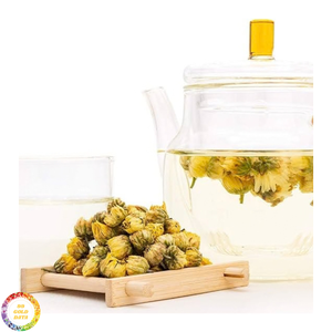 Fleur de marguerite séchée entière, ingrédient pour thé floral du Vietnam, idéale pour les tables de Noël, les réceptions du Nouvel An et le service en café. - Product Image 2