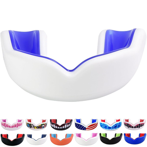 Premium Quality Mouth Guard Shock Absorbing Material Ergonomic Design for Football Rugby <b>Boxing</b> Training Gear - Product Image 5