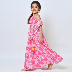 Proveedor Directo de Fábrica, Lehenga Choli Tradicional para Niñas, Vestido Étnico Indio para Bodas y Fiestas, Disponible al Mejor Precio - Product Image 5