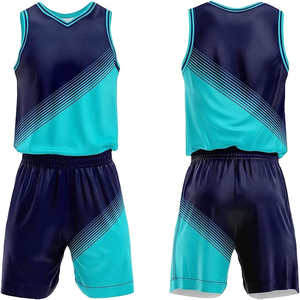 Uniformes de Baloncesto Universitario para Hombre, Personalizados, Sublimación Completa, Transpirables, 100% Poliéster, Diseño de Equipo - Product Image 1
