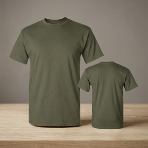 เสื้อยืดโอเวอร์ไซส์ผู้ชาย แขนสั้น คอกลม ผ้าฝ้าย 100% หนานุ่ม สไตล์สตรีทแวร์  รับสั่งทำ - Product Image 2