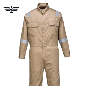 Overol de Trabajo Unisex Personalizado de Nailon FR Reflectante e Impermeable, Resistente a las Llamas, de Alta Visibilidad, Protección Industrial, OEM - Product Image 6