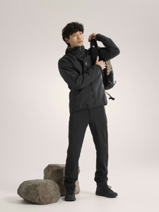 Arcteryx <b>Jacket</b> Softshell <b>Jacket</b> for <b>Men</b> Windproof Water Resistant Breathable Quick Dry Loose Fit Outdoor Fitness Clothing - Product Image 4