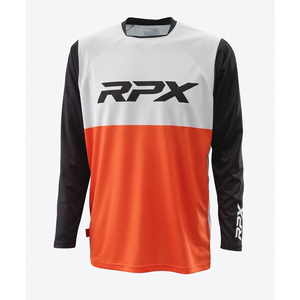 Camiseta de Motocross Sublimada Transpirable con Logotipo Personalizado, Manga Larga, Poliéster, para Motocross, Todoterreno, RPX, Carreras de Motos - Product Image 1