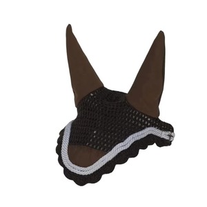 Élégant bonnet anti-mouches pour chevaux, fabriqué au Pakistan, en néoprène, personnalisable, léger, lavable et respirant - Product Image 2