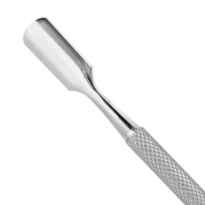 Pousse-cuticules professionnel en acier inoxydable, outil de suppression des peaux mortes, forme cuillère - Product Image 4