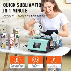 8pcs 20OZ Sublimation Tumbler <b>Heat</b> <b>Press</b> Machine Set 11-30oz Tumblers <b>Mug</b> <b>Press</b> with <b>Heat</b> Transfer Paper Gloves Tape - Product Image 4