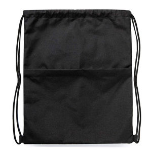 Sac à cordon personnalisé en polyester pas cher pour la gym et le sport, sacs à cordon de sport, sacs à dos à cordon - Product Image 4