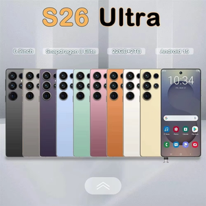 สมาร์ทโฟน Crisp Details S26 Ultra 5G CDMA รองรับซิมคู่ ปลดล็อคแล้ว หน่วยความจำ 22GB+1TB หน้าจอ 6.9 นิ้ว 120Hz OLED Decacore สำหรับเล่นเกม - Product Image 1