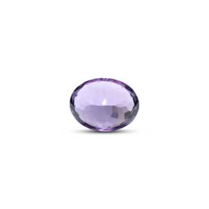 Loose 6.9 Carat Oval Cut Amethyst Gemstone for Fine Jewelry - Product Image 2