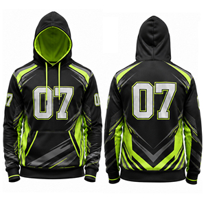 Sweat-shirts de sport personnalisés pour hommes, sublimation, imprimés, entraînement athlétique, vêtements d'équipe, performance, pull-over, OEM ODM - Product Image 6