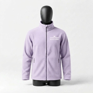 Veste polaire pour homme en gros, fermeture éclair, coton, chaude, pour l'automne et l'hiver, idéale pour la randonnée, le sport et les activités de plein air - Product Image 1