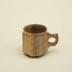 Mug en bois nordique artisanal avec poignée, écologique, réutilisable, vaisselle pour la maison, provenant de l'Uttar Pradesh, Abdul Royal World Export - Product Image 5