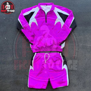 Ensemble de survêtement décontracté pour homme en tissu polyester respirant à mémoire de forme coupe-vent, manches longues, automne - Product Image 6