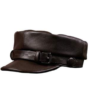 Gorra de Cuero Premium para Uso Casual y al Aire Libre con Textura Suave, Correa Ajustable y Costuras Duraderas - Product Image 5