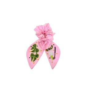 Coletero de cuentas de moda para carrito de golf, hecho a mano, accesorio de pelo de tendencia, coletero de cuentas de semillas personalizado para el cabello de equipos de golf femeninos - Product Image 4