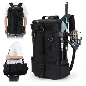 Waterproof Fishing Reel Gear Fishing Rod Reel Case Bag Organizer Travel Carry Case Carrier Holder Pole Tools Storage Bags - Product Image 6