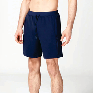 <b>Mens</b> Solid Quick Dry Eco-Friendly Running <b>Shorts</b> <b>Elastic</b> <b>Waist</b> Layered Gym Training Athletic Fitness Lightweight Activewear - Product Image 1
