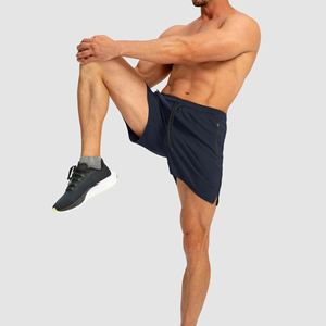 Shorts de course d'été de haute qualité pour hommes, séchage rapide, respirants, couleur unie, bleu, pour la gym, faciles à porter. - Product Image 6