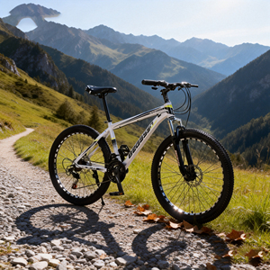 Vélo de montagne pour adultes à 21 vitesses avec cadre <span class=keywords><strong>en</strong></span> alliage d'aluminium léger, vélo unisexe <span class=keywords><strong>pas</strong></span> <span class=keywords><strong>cher</strong></span> de 24 pouces pour une utilisation quotidienne décontractée - Product Image 2