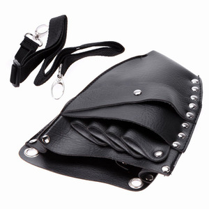 Sacoche de barbier en cuir PU 21*17*5 cm, légère, professionnelle, multi-usages, pour accessoires de coiffure - Product Image 1