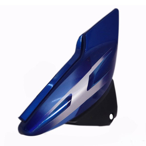 Juego de Paneles Laterales de Alto Rendimiento para Bajaj Tuk Tuk Triciclo Discover 125M LH RH, Repuestos en Negro Metálico y Azul - Product Image 1