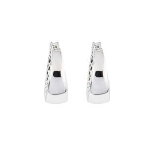 Stylish 925 Silver Bohemian Hoop <b>Earrings</b> For Women Statement Jewelry For Anniversary Wedding Party Evening Wear And Celebration - Product Image 3