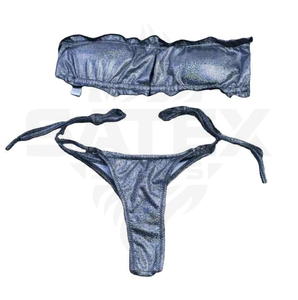 Nuevo Conjunto de Bikini de Dos Piezas para Mujer 2026, Sexy, con Diseño de Color Combinado, Logotipo Frontal, Secado Rápido, Transpirable y Ecológico - Product Image 2