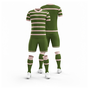 Maillot de football personnalisé et élégant |   Tailles pour hommes, femmes et jeunes |   Vêtements de sport légers à séchage rapide en gros - Product Image 4
