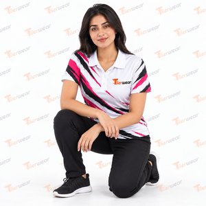 Camiseta Polo Deportiva Personalizada para Hombre, Sublimada, Transpirable, de Secado Rápido, Rendimiento Atlético, Marca Privada OEM - Product Image 5