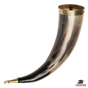 ลดราคาพิเศษสำหรับแตรไวกิ้งแท้ทำมือ เหมาะสำหรับใช้ตกแต่งบ้านและบาร์ พร้อมจำหน่ายในราคาส่งออก - Product Image 5