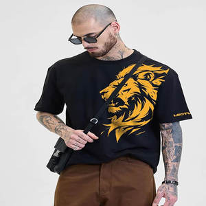 Camisetas Retro Personalizadas para Hombre, Estilo Off-the-Shoulder, para Actividades Deportivas de Verano, Varias Tallas, Tela de 180 Gramos - Product Image 2