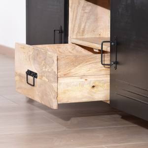 Mueble para TV Vandana Silver Aspect de metal y madera, 150 cm Andy - Product Image 6