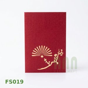 การ์ดอวยพรรูปนกยูง 3 มิติ งานแฮนด์เมดจาก ANN HANDICRAFT  งานศิลปะกระดาษตัดแบบ Die Cut รุ่น FS019 สำหรับกลับไปโรงเรียน  ผิวด้าน 4 สี - Product Image 2