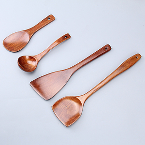 Wooden Spoon & Fork <b>Set</b> of 6 Pcs - Product Image 5
