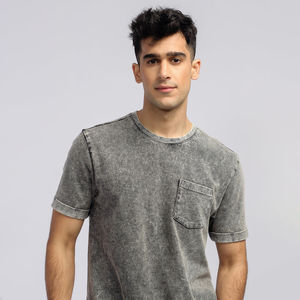 Comprar Camiseta Oversize Vintage de Algodón Orgánico Personalizada con Estampado DTG, Lavado Ácido, Cuello Largo y Liso, Peso Pesado, Precio de Fábrica - Product Image 4